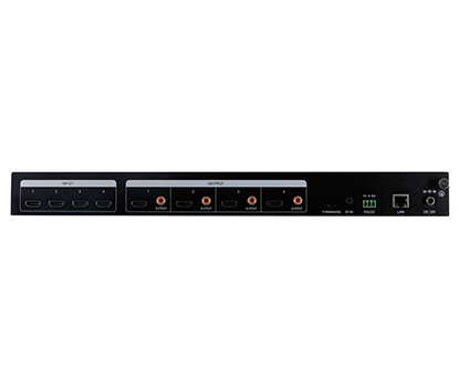 HDMI Matrix Switcher 4x4 4K60 with remote RS232 and TCP/IP with EDID video and audio visual equipment manufacturers