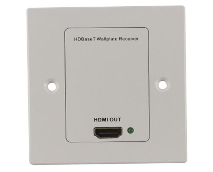 HDMI-Eextender-HDBaseT-Wallplate-Receiver-4K60-1080P