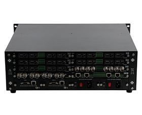 Modular Video matrix switcher 16x16 support DVI, HDMI, HDBaseT, Fiber Optic, 3G-SDI signals Modular Video matrix switcher 16x16 support DVI, HDMI, HDBaseT, Fiber Optic, 3G-SDI signals