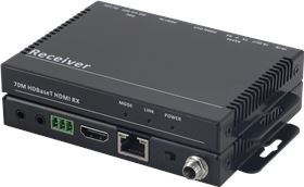 4K30 HDMI Extender HDBaseT transmitter and receiver w/ PoC