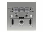4K HDMI+TypeC+HDMI over HDBaseT Wallplate transmitter