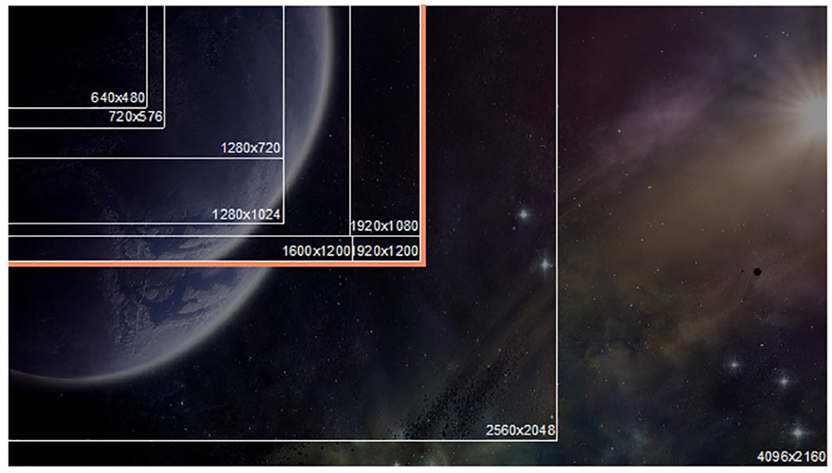 HD, single channel can choose 4K (4096x2160) resolution