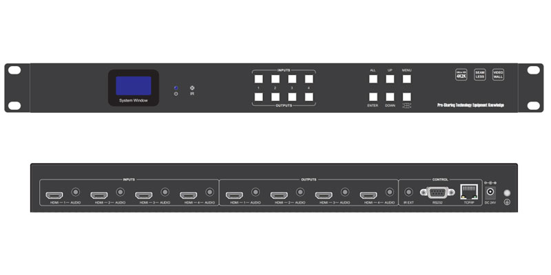 What is an HDMI matrix switcher, and what is the function of the HDMI matrix switcher?