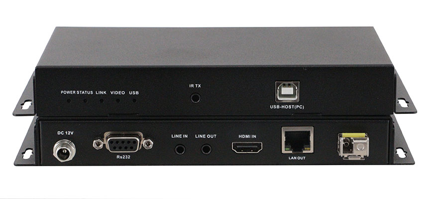 What is a 100m HDMI KVM Extender over IP and what does it do?