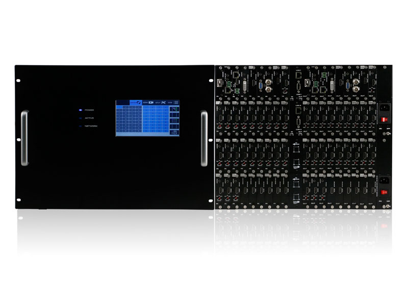 How to choose 4K modular matrix switcher high-definition for LCD splicing screen project