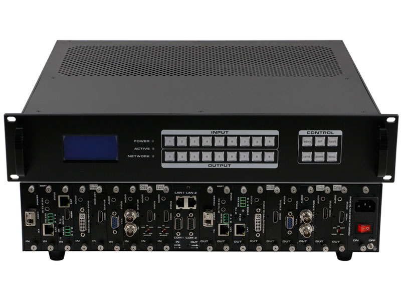 The application trend of 4K seamless HD modular matrix switcher in various control rooms