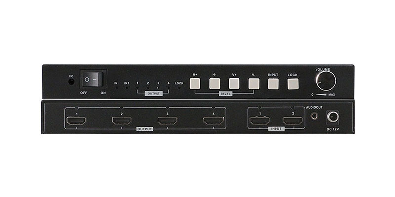 Advantages Of 2in and 4out 4K HD Video Wall Controller For Businesses in Digital sign technology