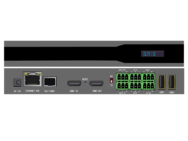 AV Over IP Matrix Feature Allows Each Classroom To Switch And Preview Signals