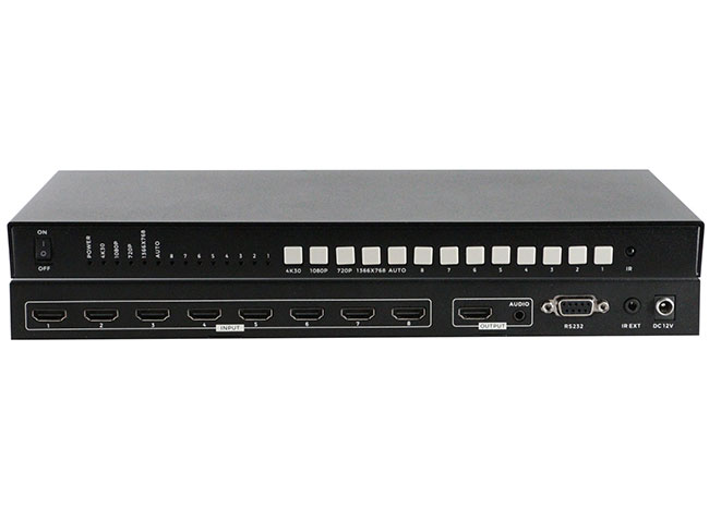 4K30-8x1-seamless-switcher-with-scaling&manual-and-auto-switching