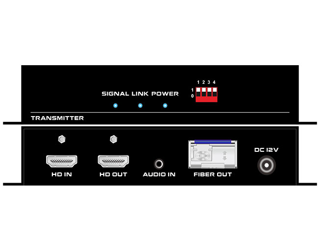 4k HD fiber optic extender, a long-distance transmission solution for high-definition video signals