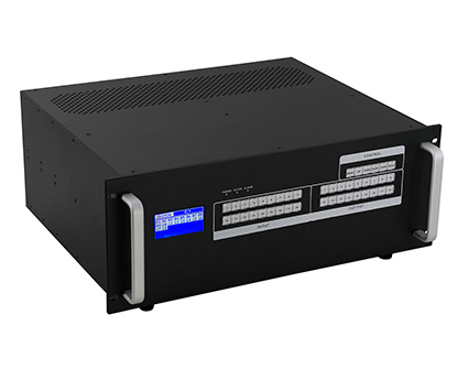 Modular Video matrix switcher 18X18 support DVI, HD, HDBasT, Fiber Optic, 3G-SDI signals