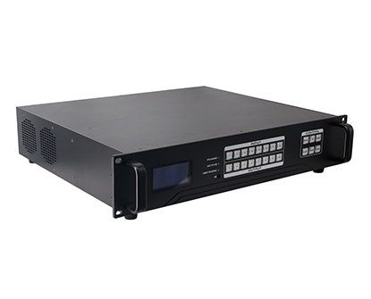 4K60 Modular seamless Video matrix switcher 8x8 with Video wall processor,Scaling, Apps & Separate Audio
