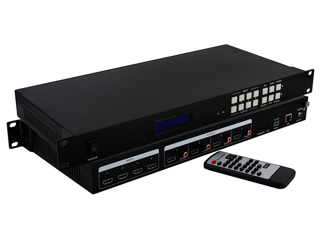 HDMI Matrix Switcher 4x4 4K60 4 4 4 remote RS232 (Discontinued)