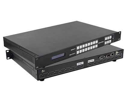 8x8 HDMI matrix switcher with EDID support RS-232 and TCP/IP Control(WEB GUI, APP and PC control software)