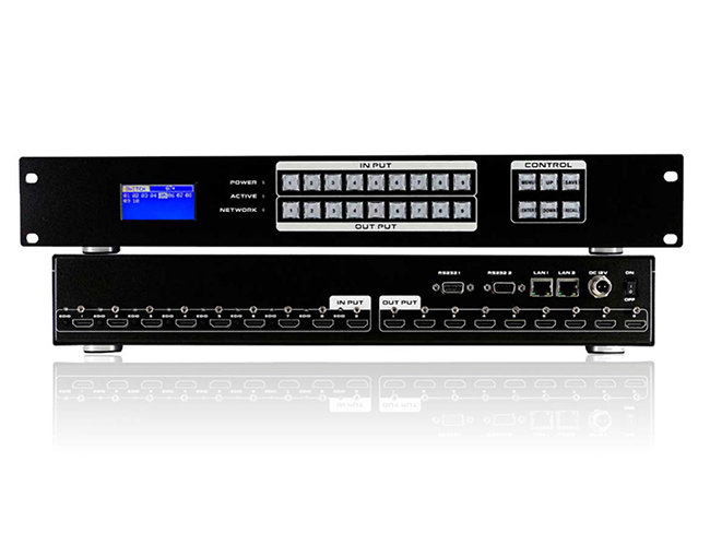 9x9 HDMI matrix switcher with EDID and application control