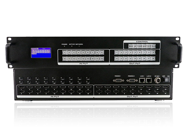 18x18 HDMI matrix switcher with EDID RS-232 and TCP Discontinued