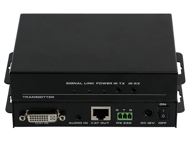4K HDBaseT DVI Extender over Cat6 Cat5 to 100m 70m with EDID