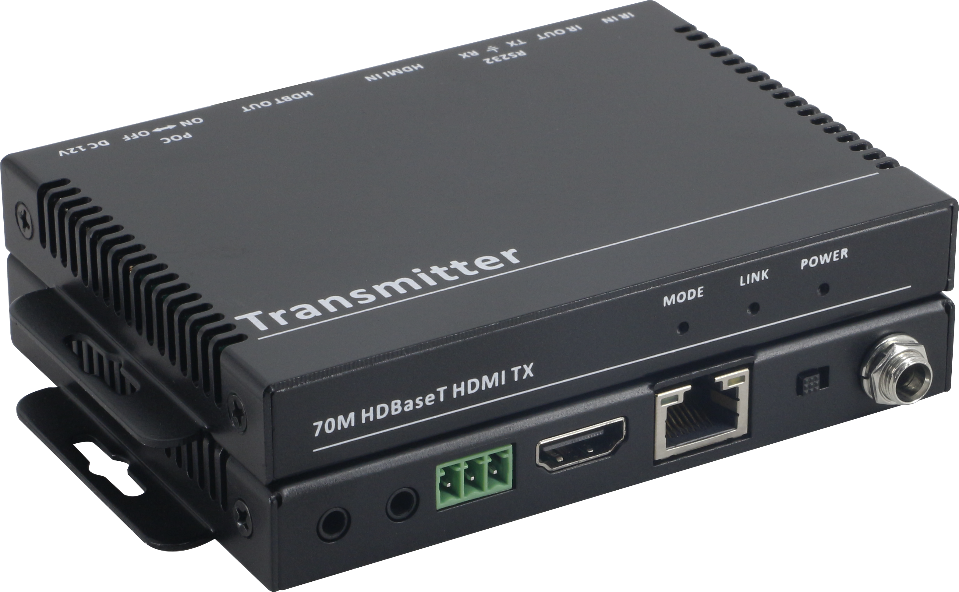 4K30 HDMI Extender HDBaseT transmitter and receiver w/ PoC