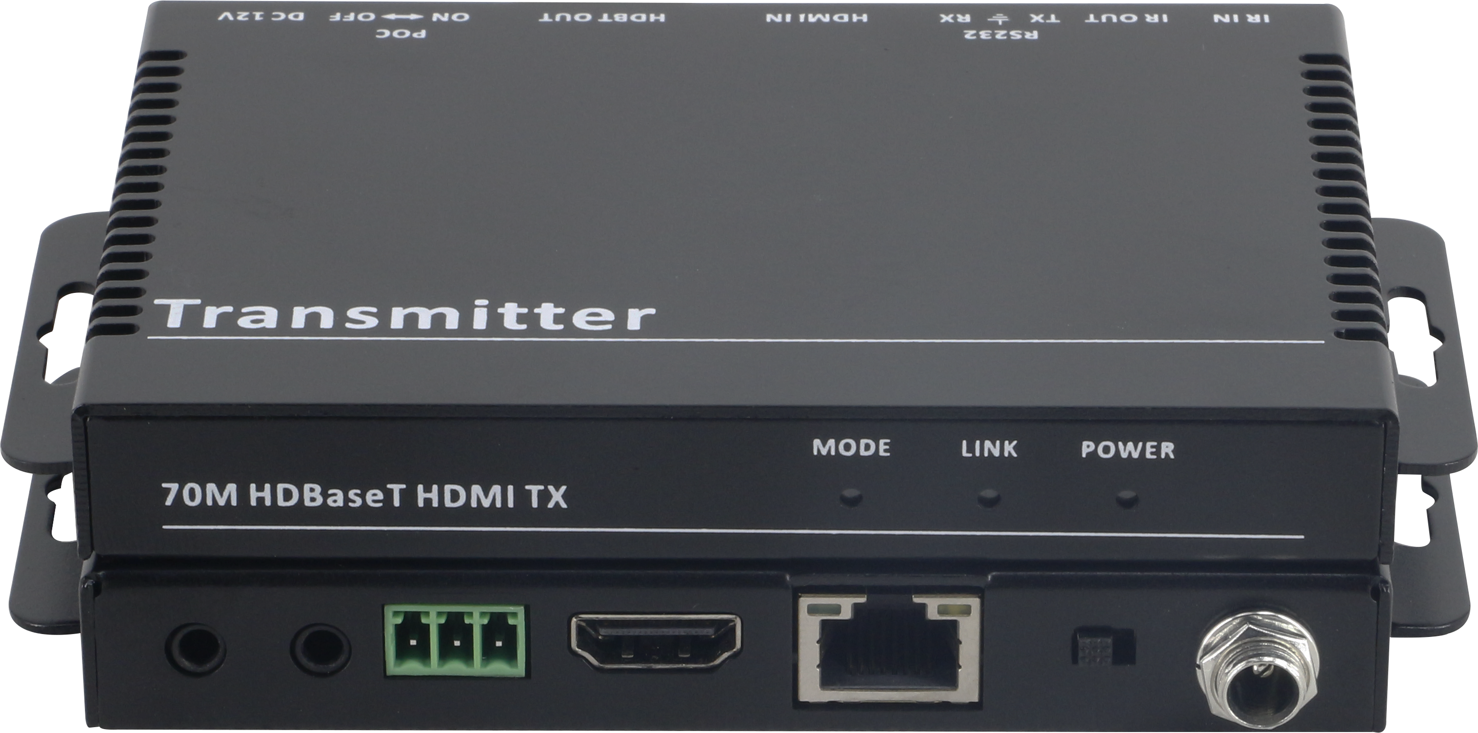 4K30 HDMI Extender HDBaseT transmitter and receiver w/ PoC