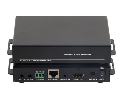 4K30 HD Extender HDBaseT transmitter w/ EDID Audio PoC