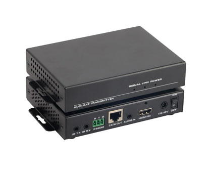 4K30 HD Extender HDBaseT transmitter w/ EDID Audio PoC