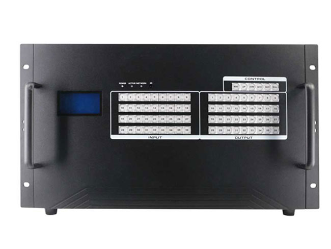 Modular 4K HD matrix switcher 36x36 chassis with Video Wall EDID