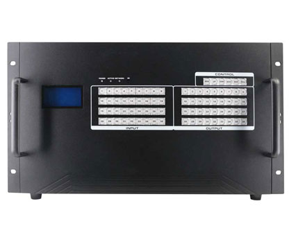 Modular 4K HD matrix switcher 36x36 chassis with Video Wall EDID