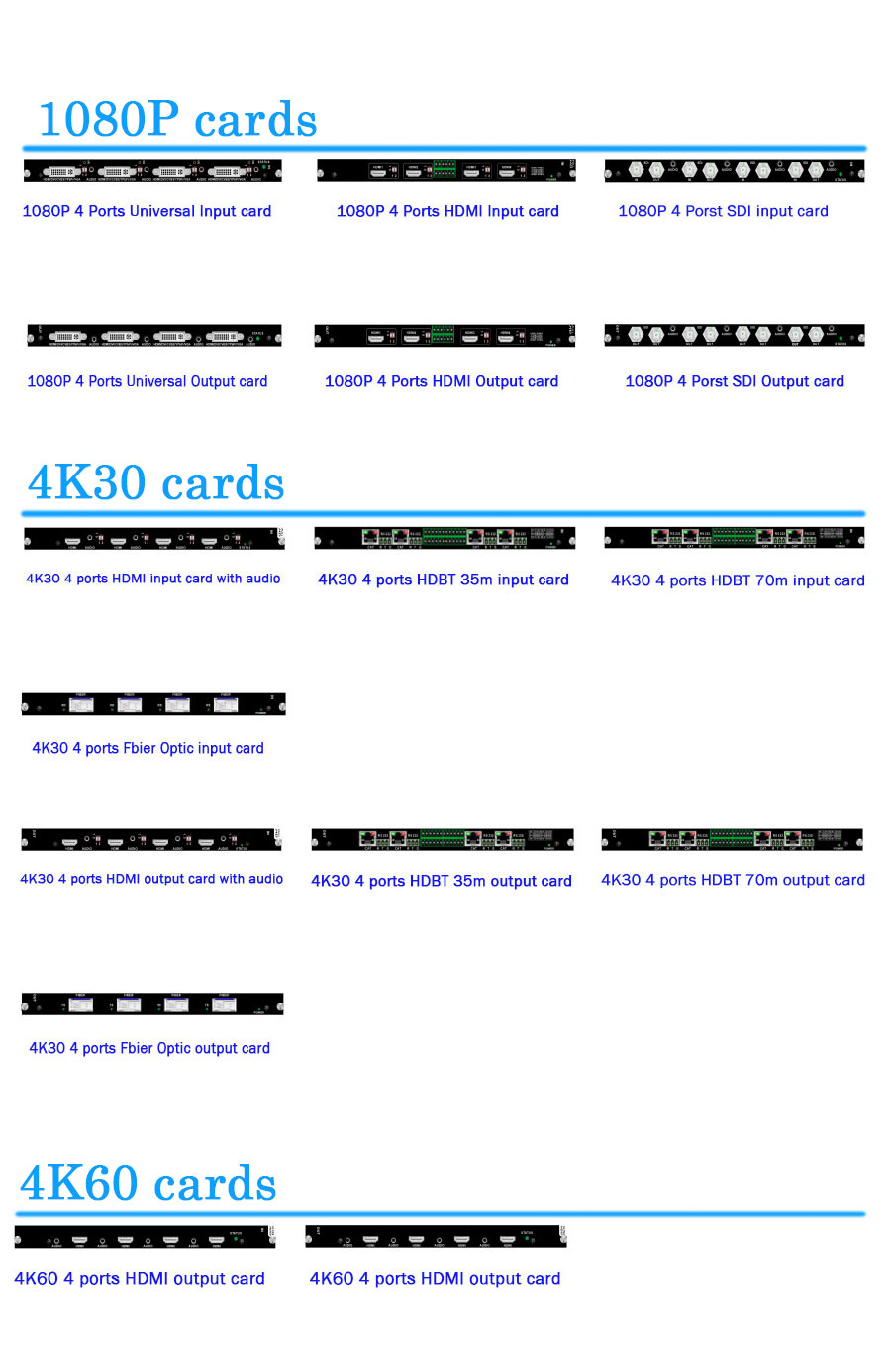 Modular HDMI Matrix switcher FM-36 support DVI, HDMI, HDBaseT, Fiber Optic, 3G-SDI signals touch-manager-cards