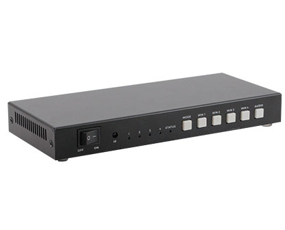 4x1-HDMI-multiviewer-with-4-input-and-4k60-output，support-KVM