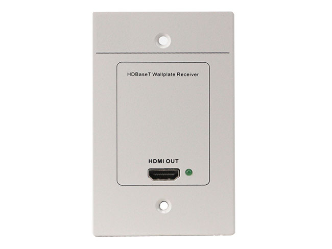 HDMI Eextender 4K60 70M HDBaseT Wallplate Receiver 1080P 100M