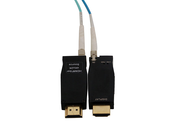 4K30 HD Fiber Optic Extender AV Transmitter and receiver