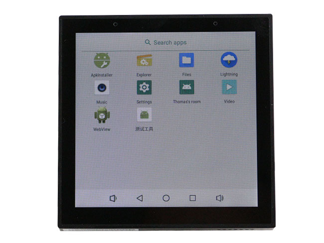 4-inch POE Wall-mounted Touch Screen Controller