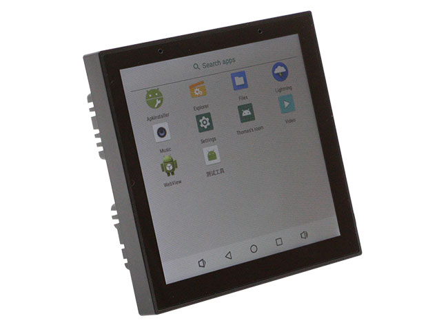 4-inch POE Wall-mounted Touch Screen Controller