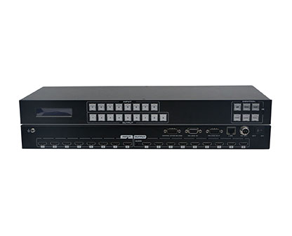 4K30 HD 8x9 Matrix Switcher with APP/WEB/IR Remote/PC Control