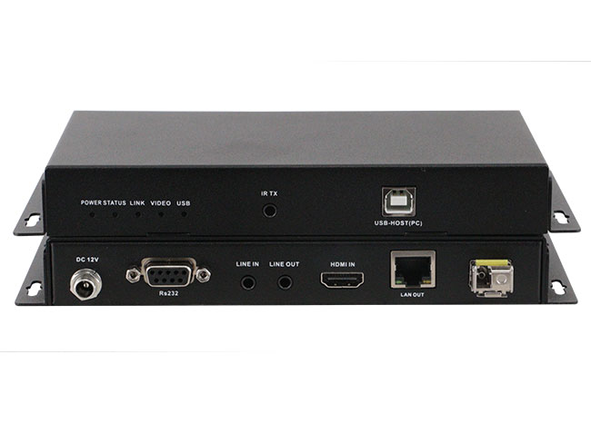 AV over IP System Encoder HDMI KVM over IP matrix Fiber Extender