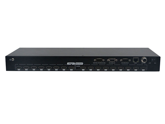 4K30 HDMI 8x9 Matrix Switcher with APP/WEB/IR Remote/PC Control