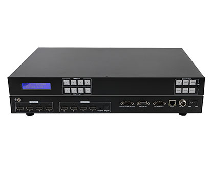 4x4 4K60 HD Matrix Switcher with Audio IR RS232 APP Control