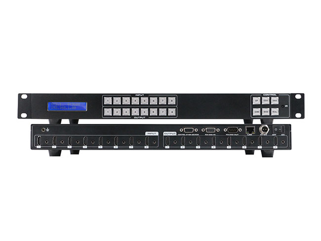 8x8 4K60 HD Matrix Switcher with Audio, EDID and APP Control