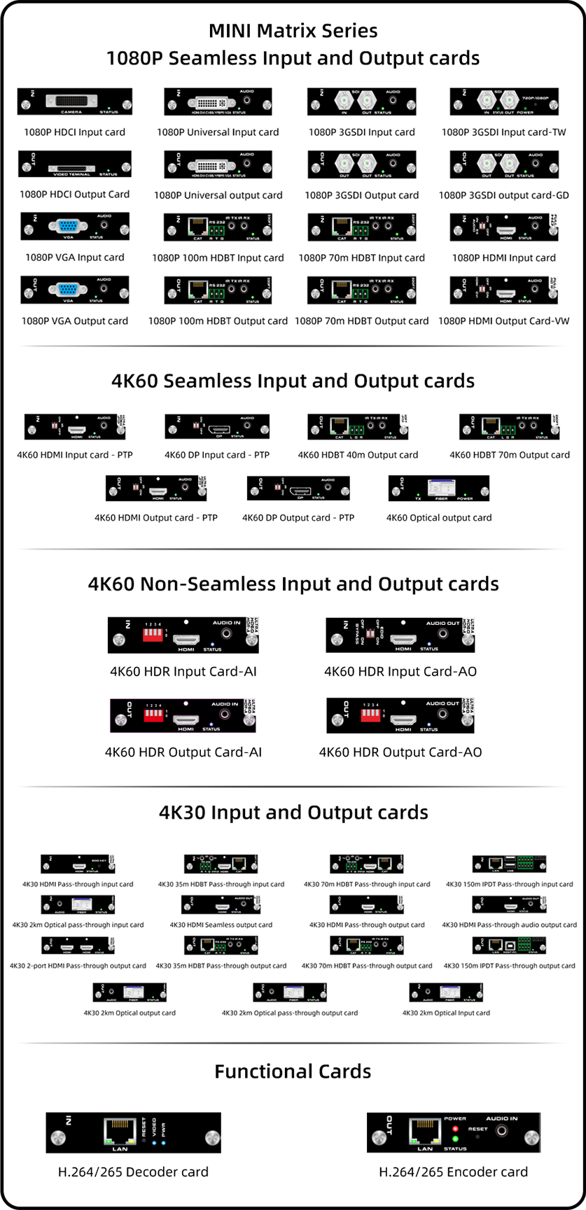 4K60 HDMI 36x36 matrix switcher with video wall support APP and WEB control