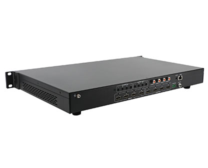 4x4-4K60-18Gbps-HD2.0-Seamless-Matrix-Switcher-With-Video-Wall，-Multi-Viewer-and-Scaler-functions2