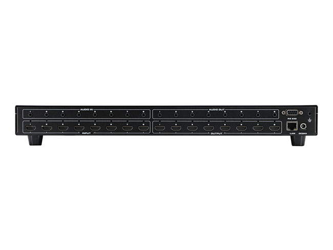 4K30 8x8 HD Seamless Auto Matrix Switcher with Video wall