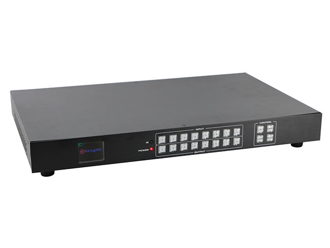 4K30 8x8 HD Seamless Auto Matrix Switcher with Video wall