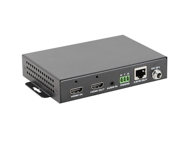 4K60 HDMI Extender HDBaseT Transmitter with PoC EDID and Loopout