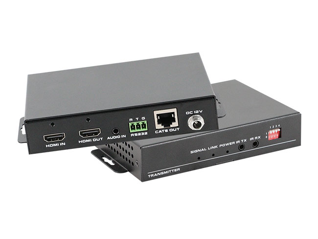 4K60 HDMI Extender HDBaseT Transmitter with PoC EDID and Loopout
