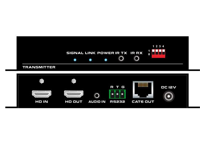 4K60 HDMI Extender HDMIBaseT Transmitter with PoC EDID and Loopout