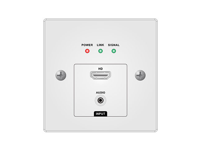 4K60 HDMI Extender AV Wallplate POC HDMIBaseT Transmitter 100M