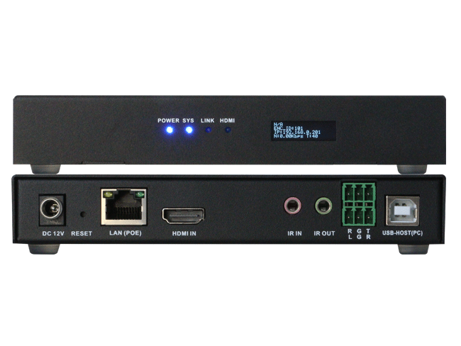 1080P@60 AV over IP System with Video Wall and KVM