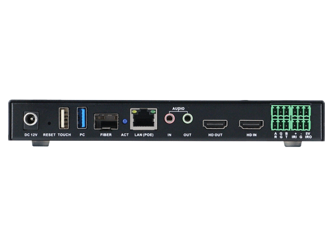 4K@60 AV over IP System with Video Wall and KVM workstation