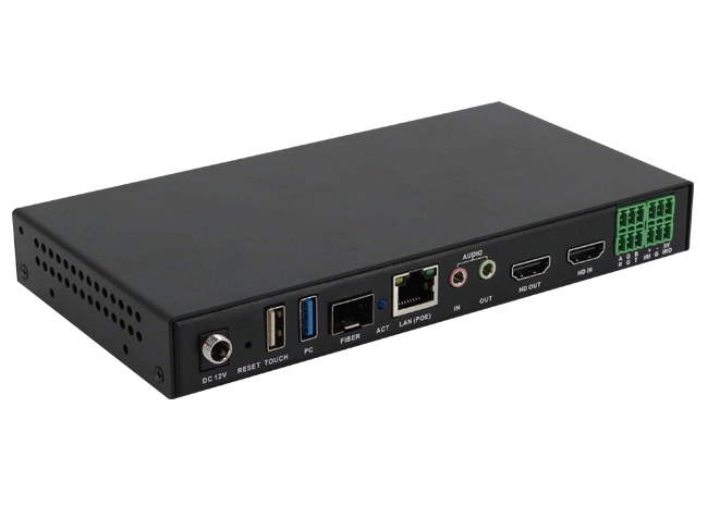 4K@60 AV over IP System with Video Wall and KVM workstation