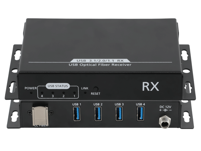 USB3.1/3.0 LC single model fiber extender